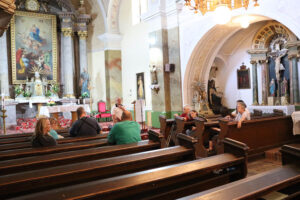 Apatin RC church of the Assumption of Mary Serbia