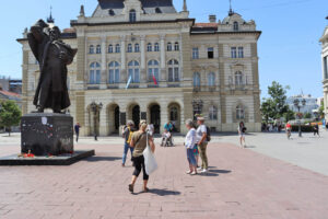 Novi Sad Liberty Square Serbia