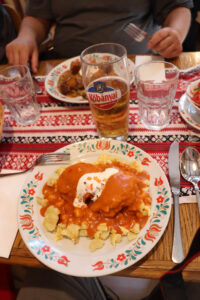 Traditional hungarian food